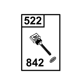 Lubrication Group Diagram and Parts List for 19N132-0237-H1 100000 - 19Z999 Briggs and Stratton Engine